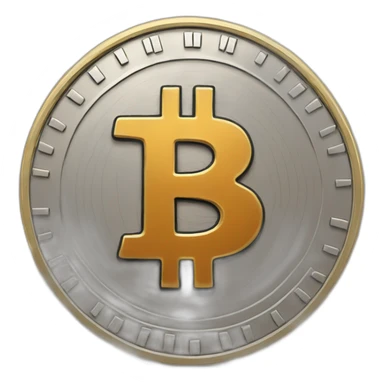 bitcoin coin sticker
