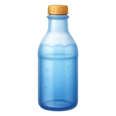blue bottle mist sticker
