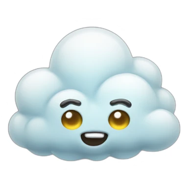 Fart-cloud sticker