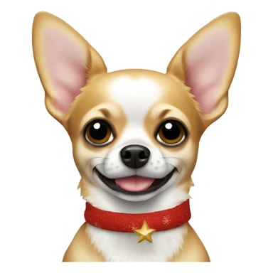Christmas Chihuahua  sticker