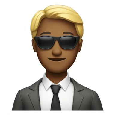 Gap with sunglasses on sticker