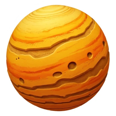 dune planet sphere sticker