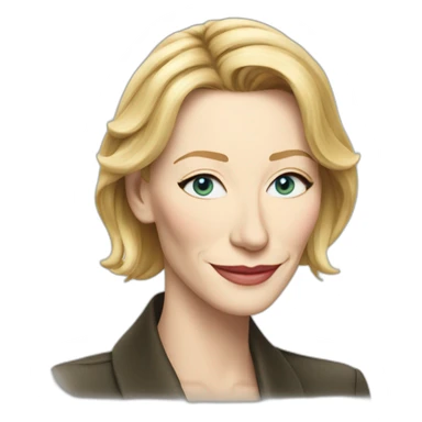 Cate blanchett sticker