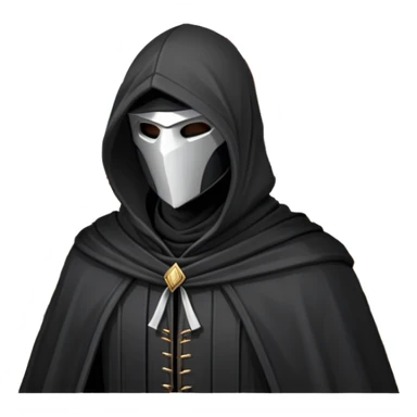 icon featuring Assasin's Creed in an iconic assassin's hood, standing tall against the backdrop of Florence. The design captures the essence of adventure, with intricate details of historical architecture and a sense of mystery. The character is poised, ready for action. transparent background. sticker