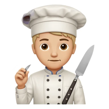 A chef cuisinier  sticker