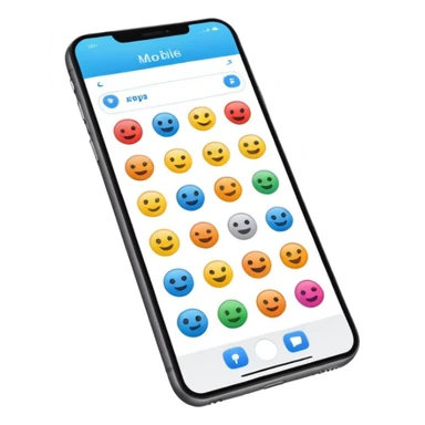 mobile app sticker
