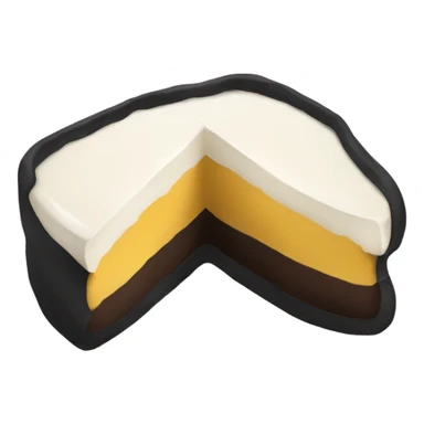 black and white food  sticker