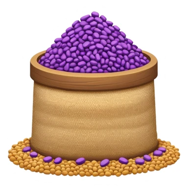Feed color purple sticker