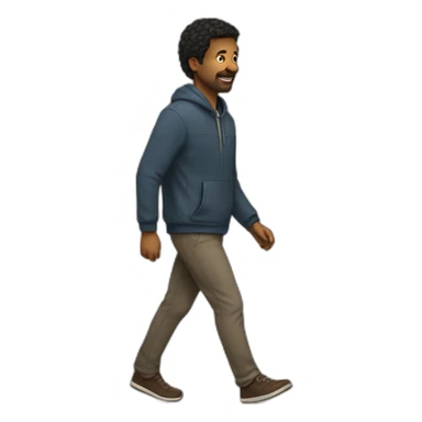 walking with arneses sticker