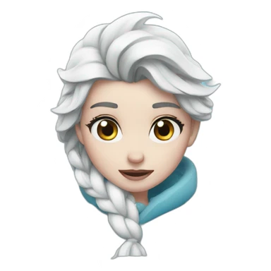 frozen cold heart sticker