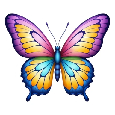 butterfly sticker