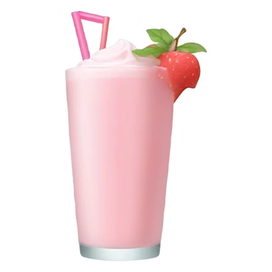 Pastel pink drink sticker