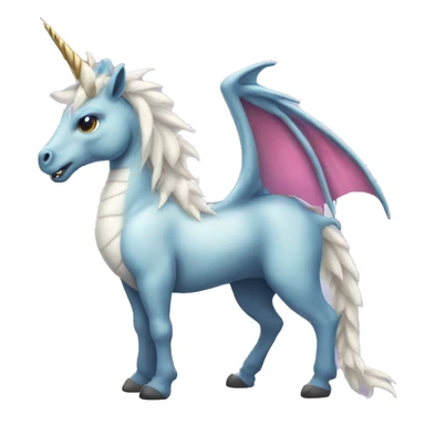 Unicorn dragon sticker