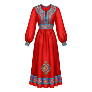 armenian taraz dress sticker