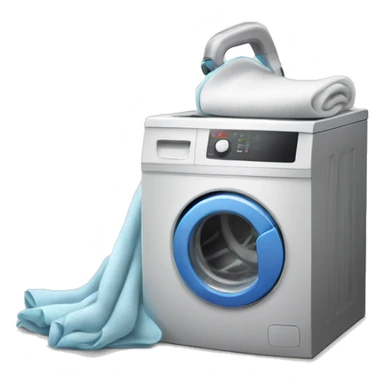 Aspirateur et linge  sticker