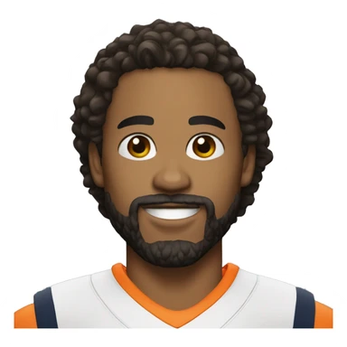 Bryce Young player with beard sticker