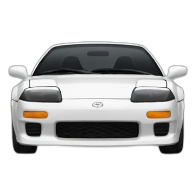 Toyota mr2 negro sticker