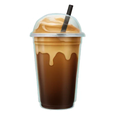 Iced coffee sticker