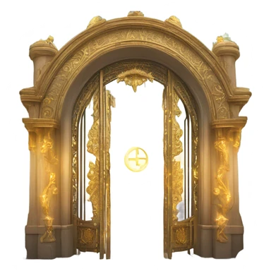 The gates of heaven sticker