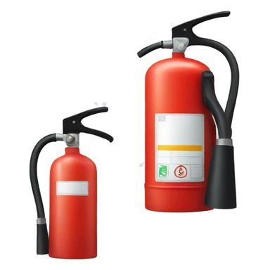 Fire extinguisher sticker