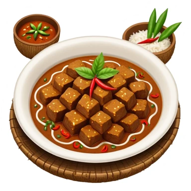 beef rendang sticker