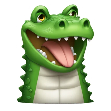 sad crocodile crying sticker