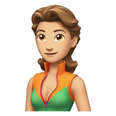 Alex the totally spies sticker