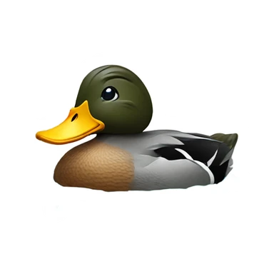 Just a dabbling duck in the creek of crypto currency  sticker