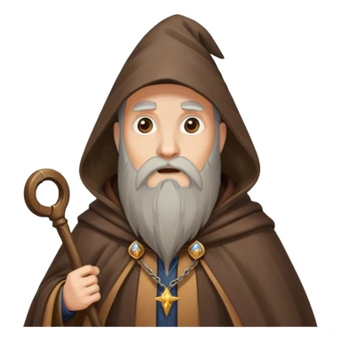 lost wizard looking confused sticker