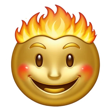 fire money smile emoji sticker