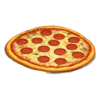 Pizza in a box sticker