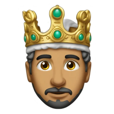 King of marocco Mohammed 6 sticker