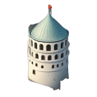 Galata tower sticker