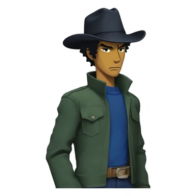 Cowboy Bebop Spike sticker