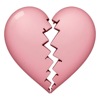 broken heart slowly mending with a patch sticker