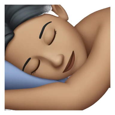 Garota dormindo sticker