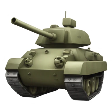 tank with car Kirby eyes sticker