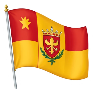 Emoji de la sicile drapeau sticker