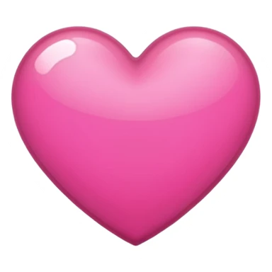 heart with black and pink highlights sticker