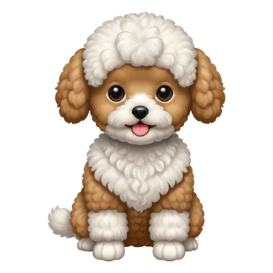 toy poodle sticker