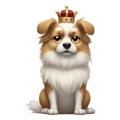 sassy mad dog  sticker