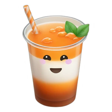 iced thai tea sticker