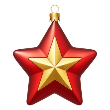 Christmas tree ornament sticker