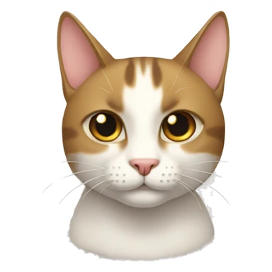 gato enojon sticker