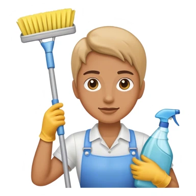 Cleaning supplies  sticker