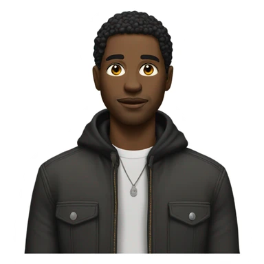 New York black guy sticker