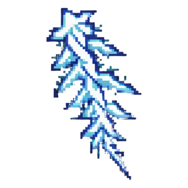 lightning bolt with speed lines sticker