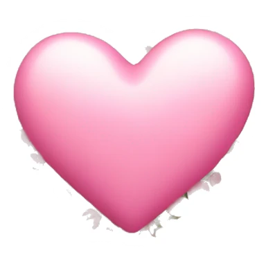 Pink heart with flowers sticker