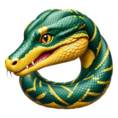 cinematic-noble-anaconda-portrait-emoji,-poised-and-imposing,-with-a-massive,-sinuous-build-draped-in-intricately-patterned-scales-and-piercing,-focused-eyes,-simplified-yet-sharp-and-sophisticated-features,-highly-detailed sticker