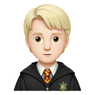 colin creevey in harry potter, wear hogwarts uniform sticker